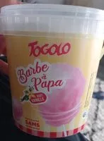 Mängden socker i Barbe à papa