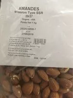 Mängden socker i AMANDES