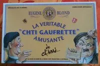 Mängden socker i Chti Gaufrette