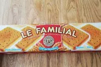 Mängden socker i Le Familial biscuits