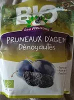 Mängden socker i Pruneaux d'Agen dénoyautés bio