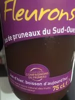 Mängden socker i Jus de pruneaux du sud-oeust