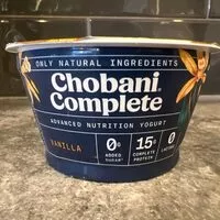 Mängden socker i Chobani Complete Vanilla Advanced Nutrition Yogurt
