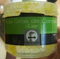 Mängden socker i Foie gras de canard