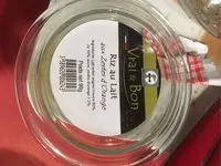 Mängden socker i Riz au lait aux zestes dnirange