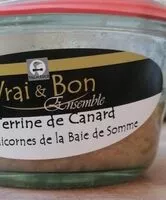 Mängden socker i Terrine de canard