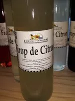 Mängden socker i Sirop de citron