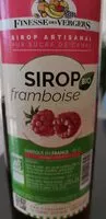 Mängden socker i Sirop framboise bio