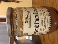 Mängden socker i Dessert de pomme/framboise