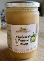 Mängden socker i Dessert de pomme coing