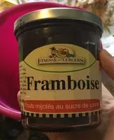Mängden socker i Framboise fruits mijotés au sucre de canne