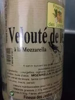 Mängden socker i Velouté de légumes variés bio