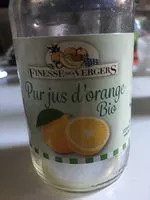 Mängden socker i Pur jus d'orange Bio