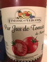 Mängden socker i Pur jus de tomate de Marmande