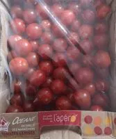 Mängden socker i Tomates cerises