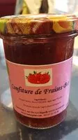 Mängden socker i Confiture de fraise bio