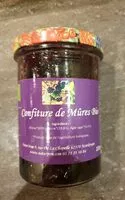Mängden socker i Confiture de Mûres Bio
