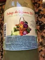 Mängden socker i Potage de légumes bio