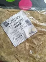 Mängden socker i Crepes de froment