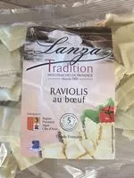 Mängden socker i Raviolis au boeuf