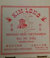 Mängden socker i Nougat mou vietnamien