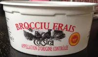 Mängden socker i Brousse Fromagerie Corsica