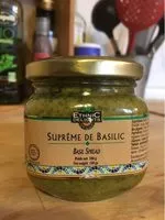 Mängden socker i Supreme De Basilic