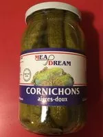 Mängden socker i Cornichons aigres-doux