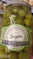 Mängden socker i Olives siciliennes dénoyautées