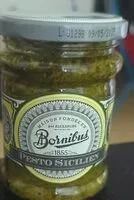 Mängden socker i Pesto sicilien