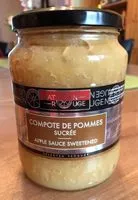 Mängden socker i Compote De Pomme Sans Sucre Ajouté