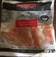 Mängden socker i 10 feuilles de brick