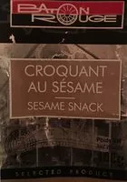 Mängden socker i Croquant au sésame