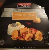Mängden socker i Poulet au curry & riz