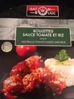Mängden socker i Boulettes sauce tomate et riz