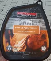 Mängden socker i Filet de poulet grillé