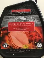 Mängden socker i Filet de dinde au paprika