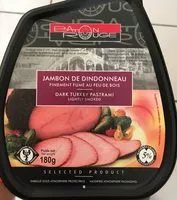 Mängden socker i Jambon De Dindonneau Fumé, 180 Grammes