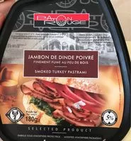 Mängden socker i Jambon De Dinde Fumé, Au Poivre, 180 Grammes