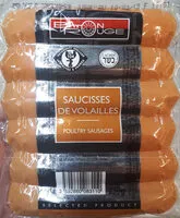 Mängden socker i Saucisses de volaille