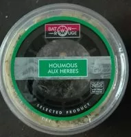 Mängden socker i Houmous aux herbes