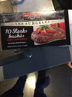 Mängden socker i Steaks hachés