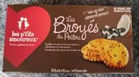 Mängden socker i Les Broyés du Poitou Noix de Coco & Pépites de Chocolat