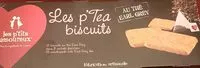 Mängden socker i Les p'Tea biscuits