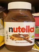 Mängden socker i Nutella