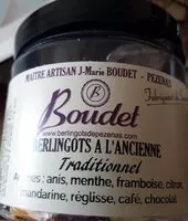 Mängden socker i Berlingots à l'ancienne