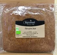 Mängden socker i Financier aux amandes et au miel d'acacia