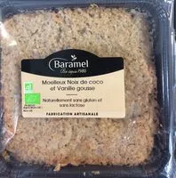 Mängden socker i Moelleux Noix de Coco et Vanille Gousse