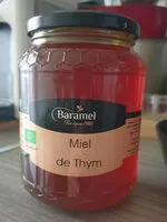 Mängden socker i Miel de thym