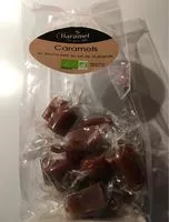 Mängden socker i Caramels Au Beurre Sale
